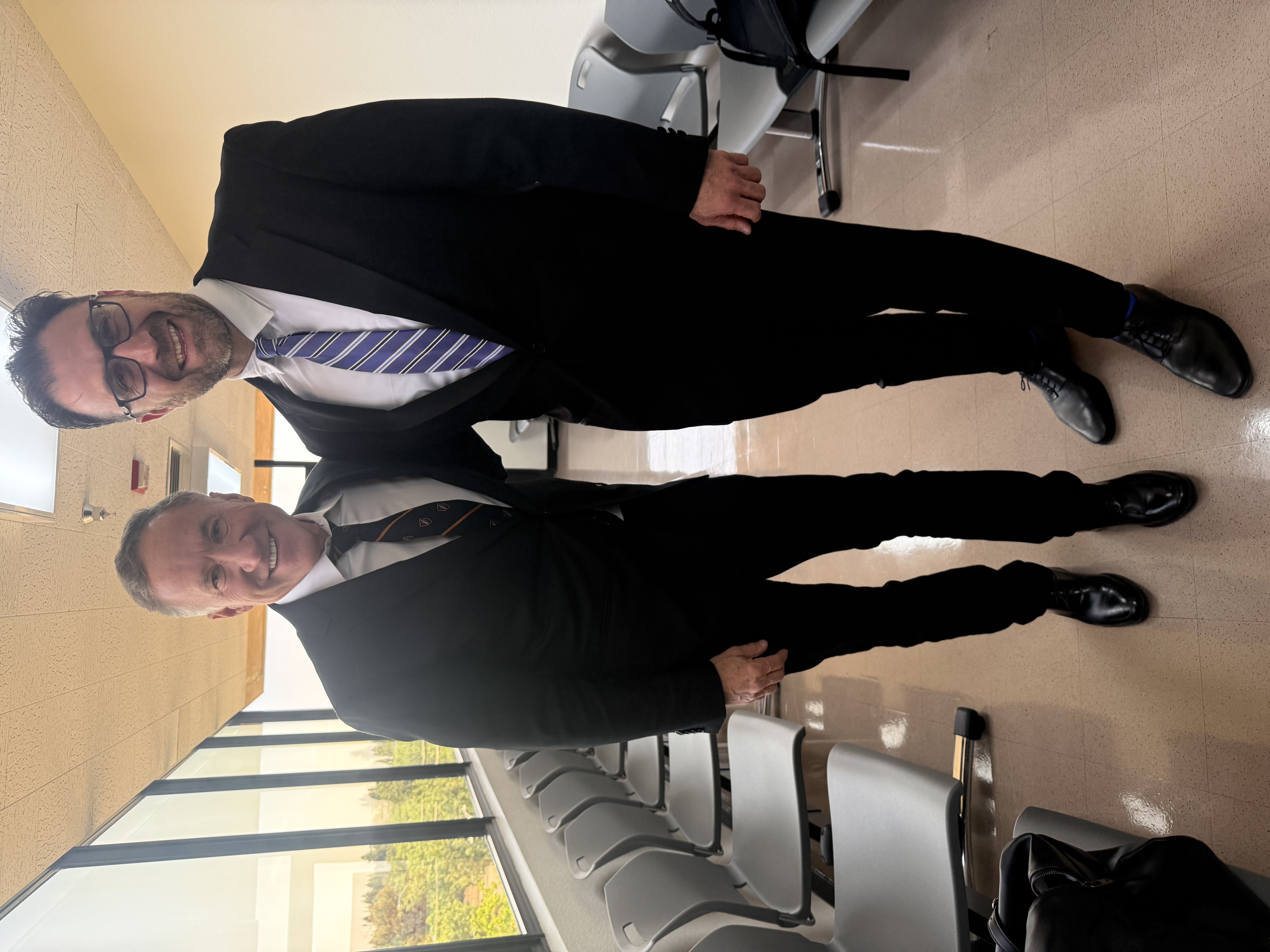 Dr. Fateh Entabi with Dr. Terry Dubrow